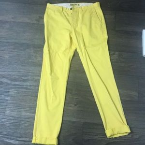 SuperDry yellow khaki pants